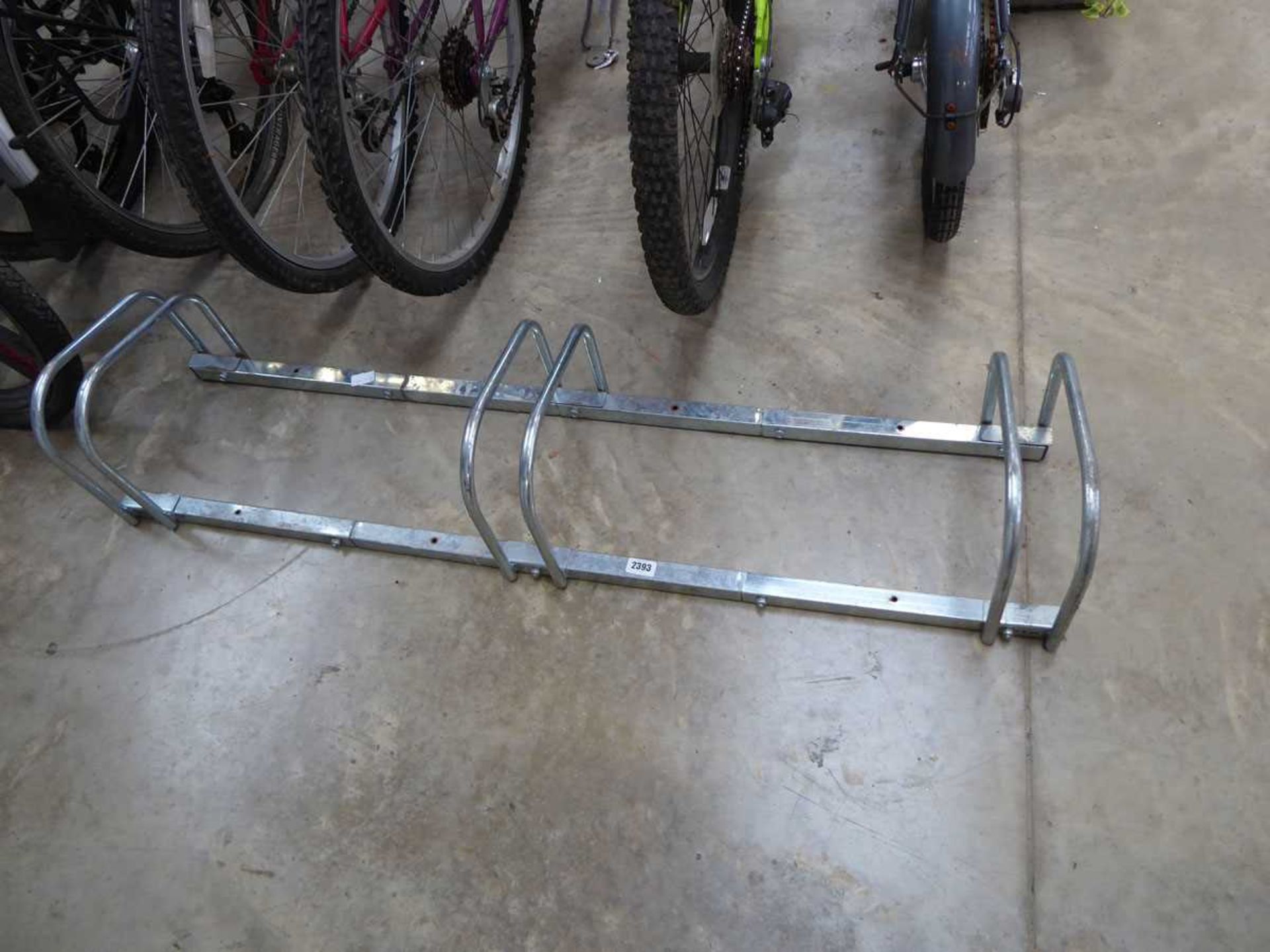 3 section bike rack - Image 2 of 2