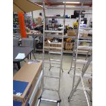 Aluminium stepladder