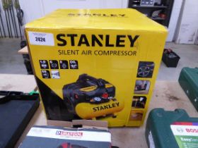 +VAT Boxed Stanley Silent air compressor