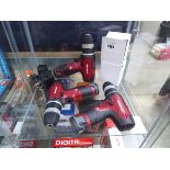+VAT 3 Einhell cordless drills (each with charger and battery)