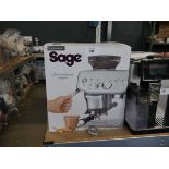 +VAT Boxed Sage the Barista Express Impress coffee machine