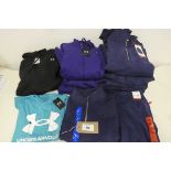 +VAT Approx. 15 items of branded sportswear to include Champion, Under Armour