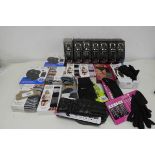+VAT Mixed bag of mens and womens underwear, socks, gloves and belts