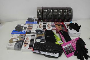 +VAT Mixed bag of mens and womens underwear, socks, gloves and belts