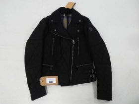 +VAT Belstaff lightweight quilted jacket in black size 42