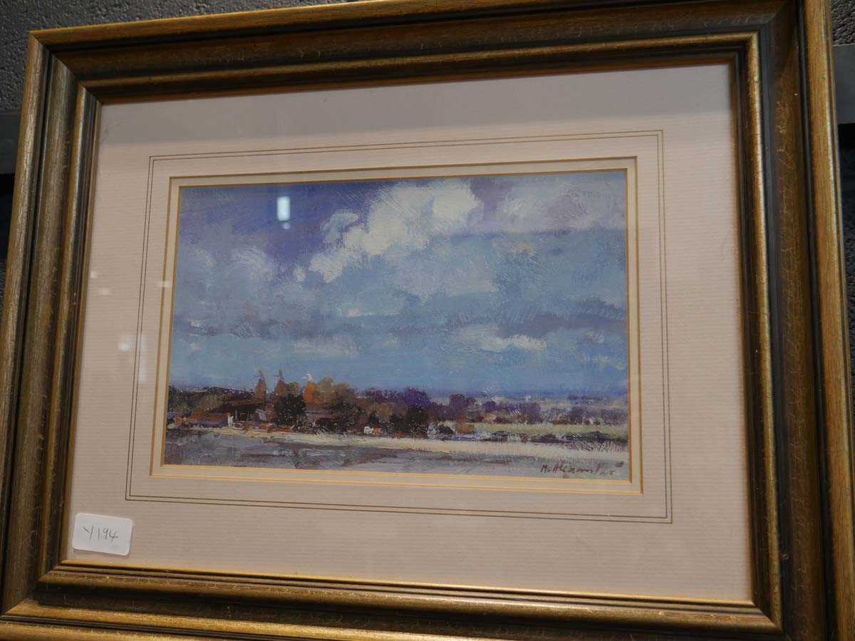 2 pictures incl. seaside scene by Richard Tuff and coastal scene signed by the artist - Image 2 of 2