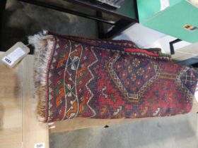 Old hand made Persian Qashqai rug