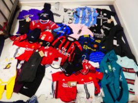 Selection of children's sportswear