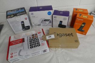 +VAT Selection of home landline phones incl. Gigaset, Panasonic, Belkin, BT, etc.