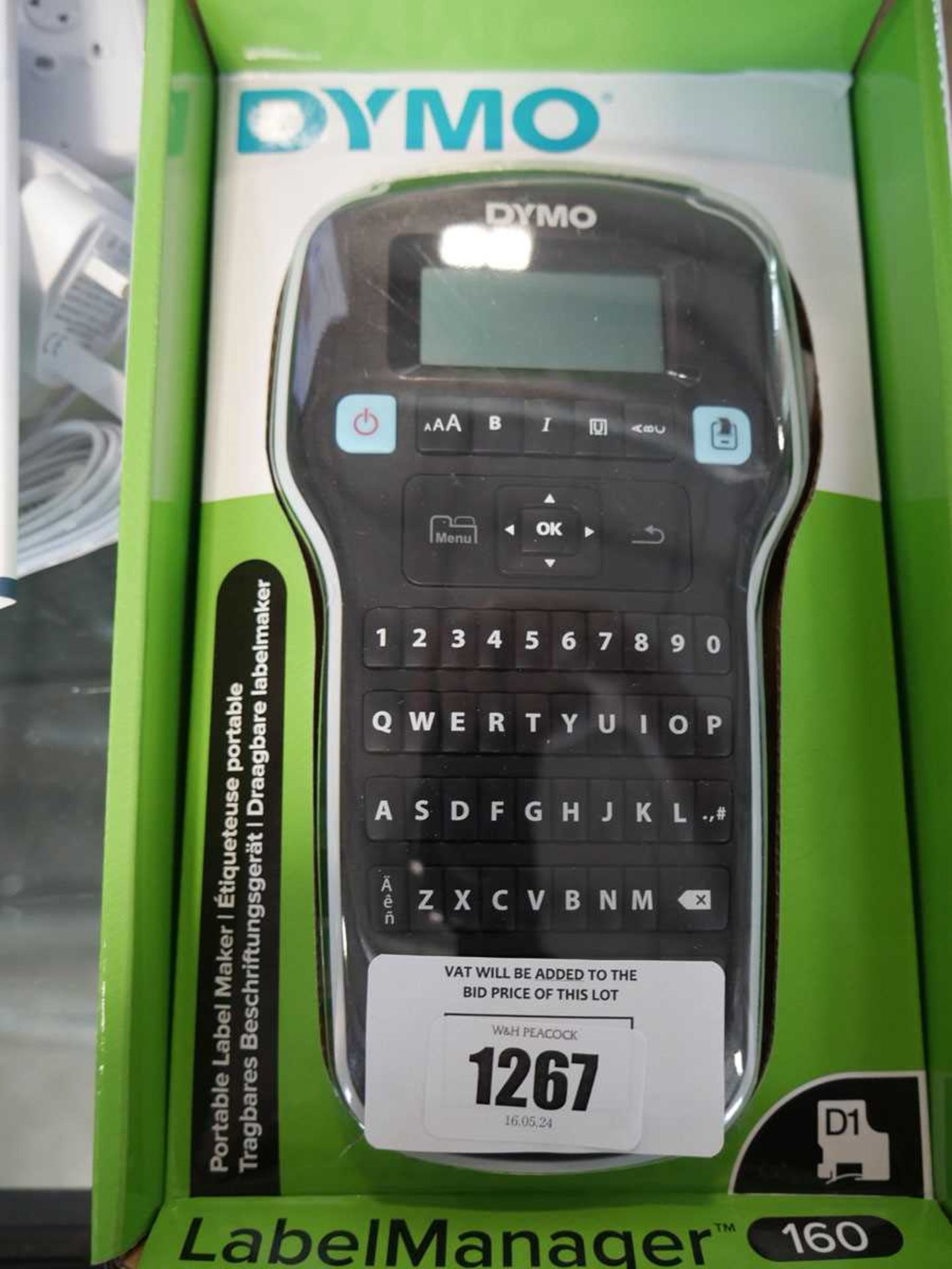 +VAT Dymo label printer