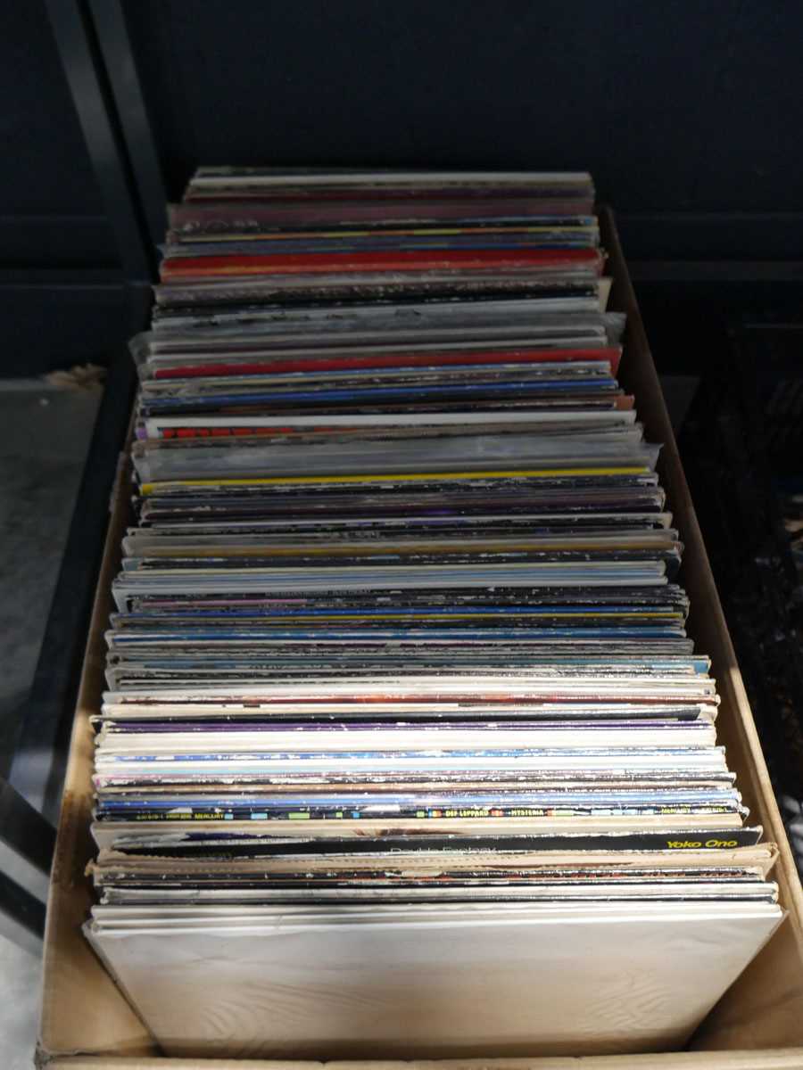 Box containing a quantity of vinyl LPs to include The Specials, The Who, Rolling Stones, Def - Image 2 of 2