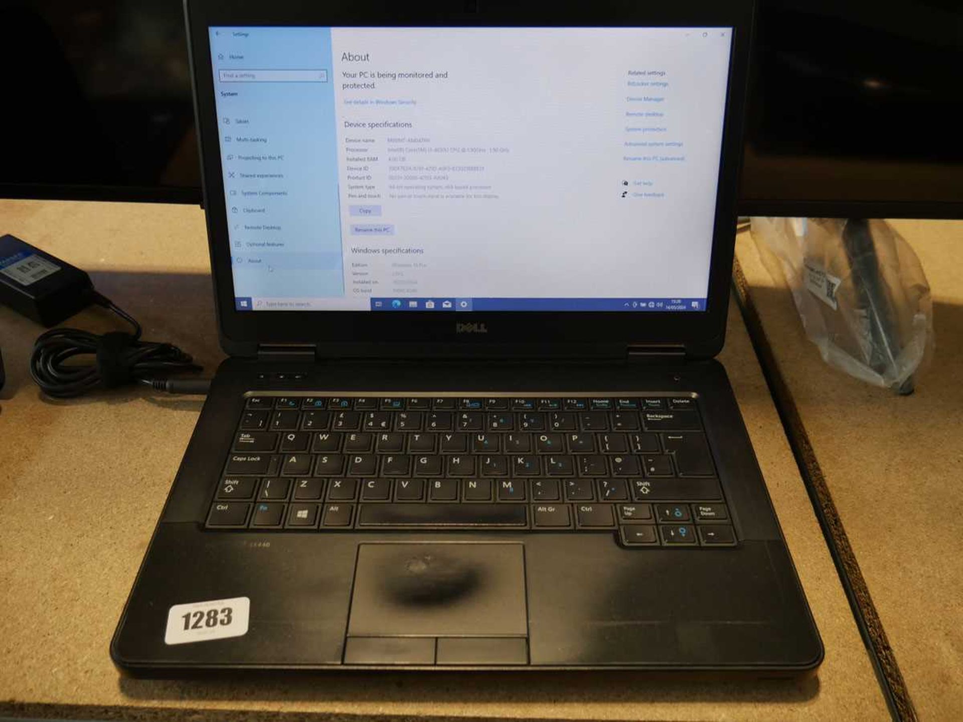 Dell Latitude laptop, i3 processor, 4GB RAM, 240GB SSD