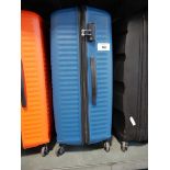 +VAT American Tourister in blue Suitcase locked