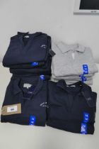 +VAT Approx. 20 womens Jack Wills open collar sweatshirts.