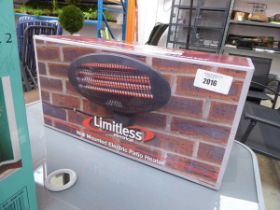 +VAT Boxed wall mounted patio heater