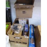 +VAT 2 boxes of various seasonal lighting