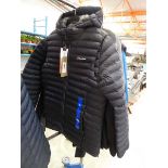 +VAT Berghaus full zip waterproof jacket in black (size L)