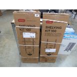 +VAT 2 boxed Keter shelving kits