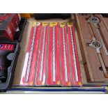 5 various sized Amtech masonry drill bits