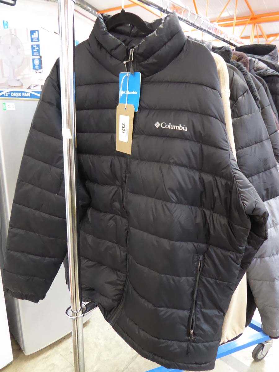 +VAT Columbia black zip up jacket (size XL)