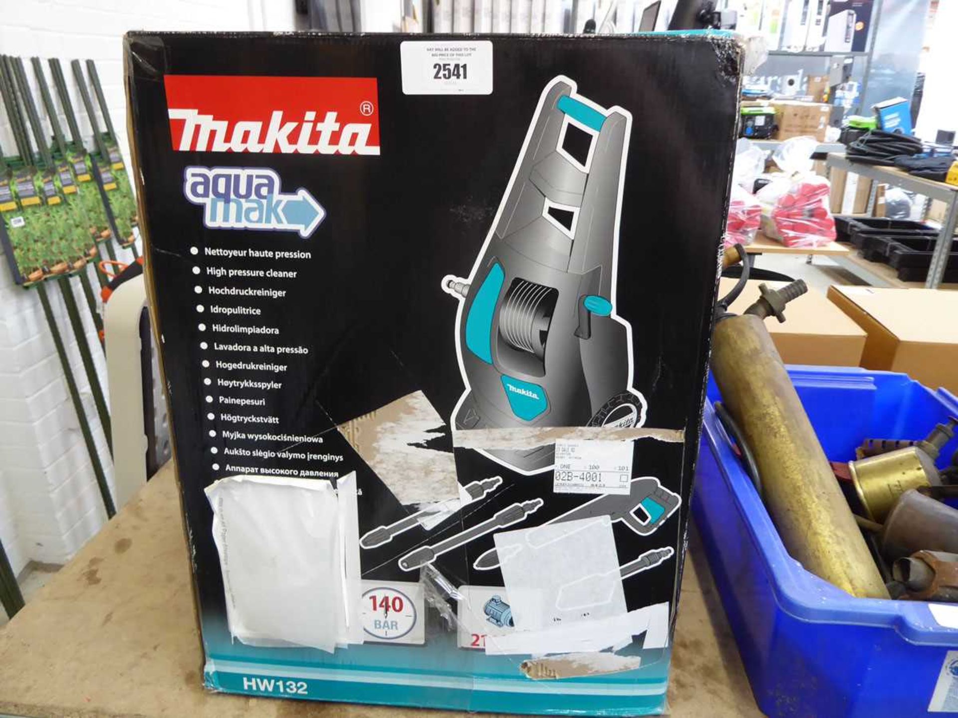 +VAT Boxed Makita electric pressure washer