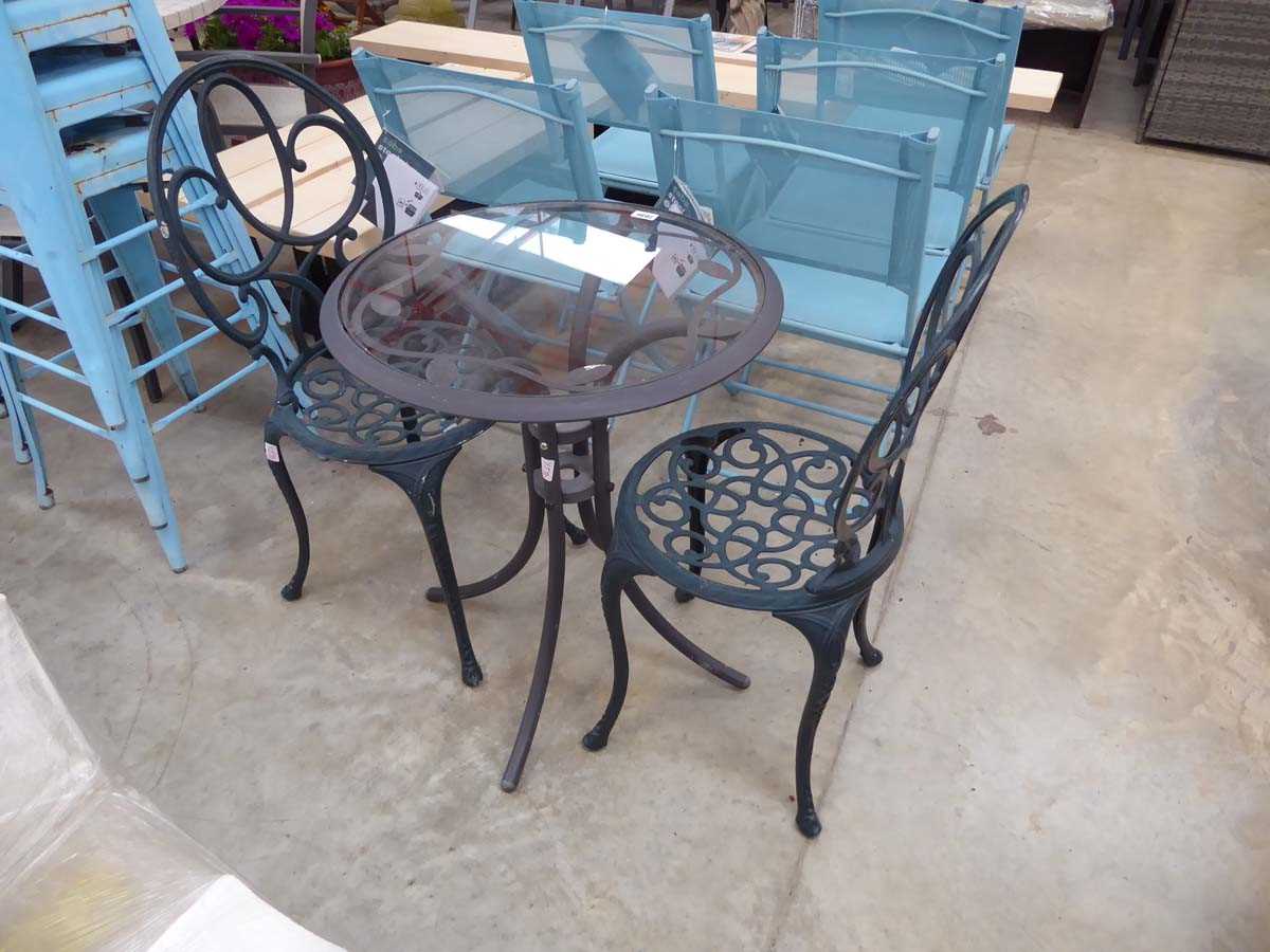 Outdoor 3 piece bistro set