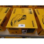 +VAT Boxed pair of DeWalt Mason steel toe safety boots in tan (size 11)