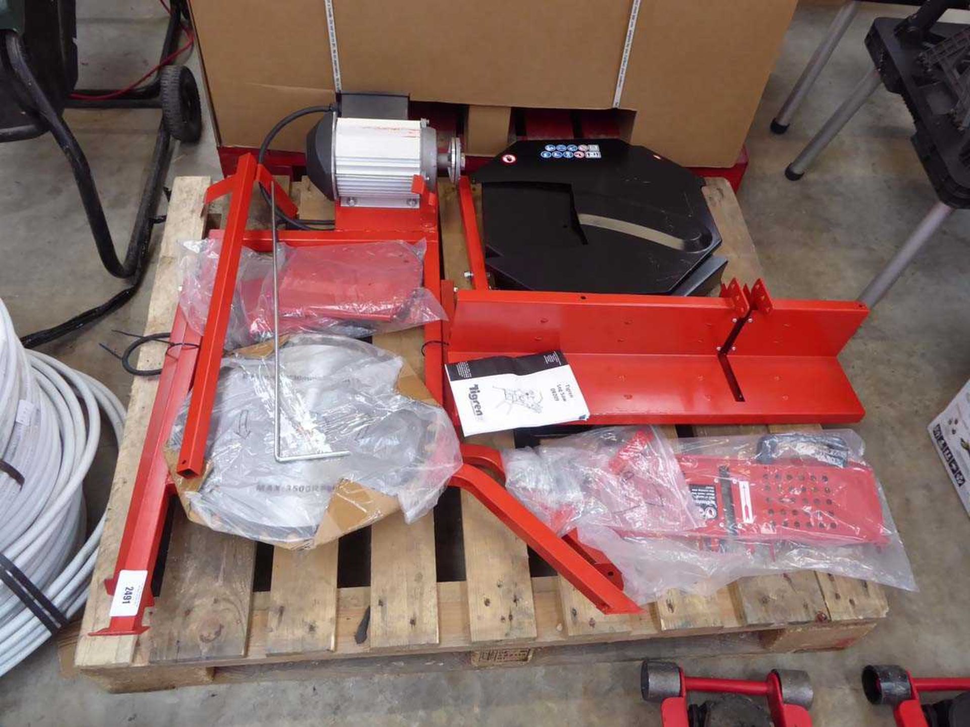 +VAT Flat pack TRGREN electric log saw (boxed) - Image 2 of 3