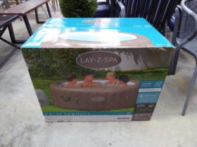 +VAT Boxed Bestway Palm Springs inflatable Lay-Z-Spa