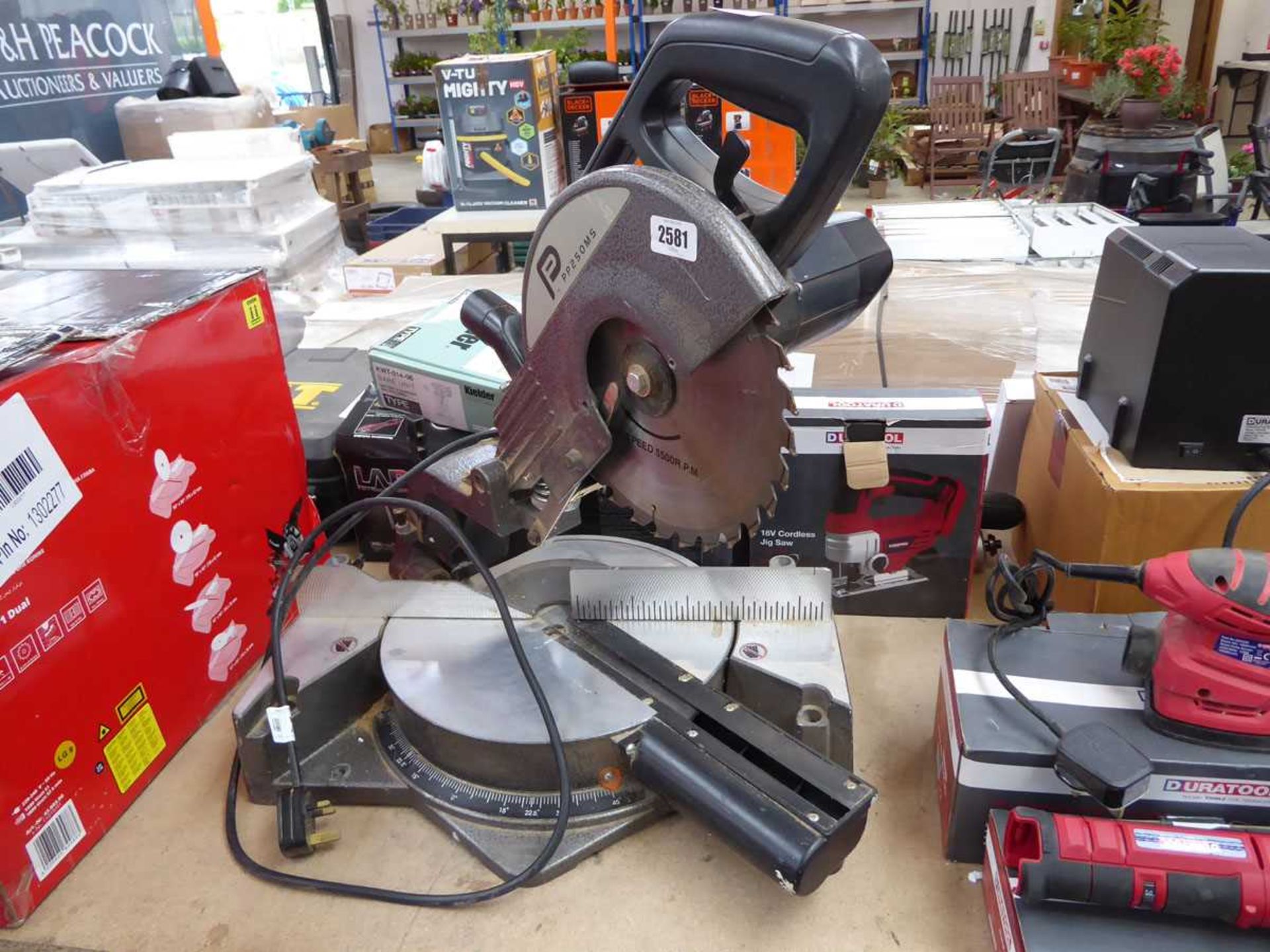 Power Performance 240V mitre saw