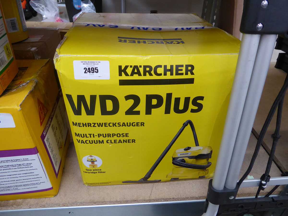 +VAT Karcher WD2+ multi purpose vacuum cleaner