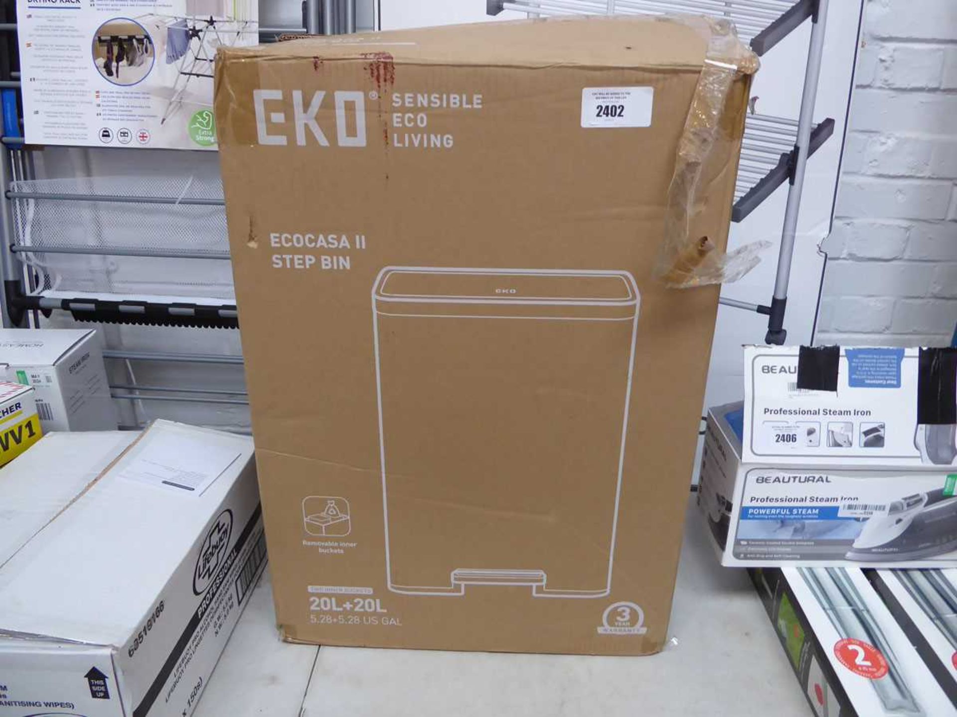 +VAT Boxed Eko sensor bin