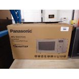 +VAT Panasonic inverter microwave/ grill oven in silver (NN-GD37HS)
