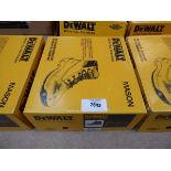 +VAT Boxed pair of DeWalt Mason steel toe safety boots in tan (size 9)