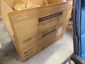 +VAT Boxed Master Built 36" charcoal grill