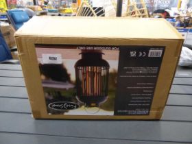 +VAT Boxed Fine Sense lantern style electric patio heater