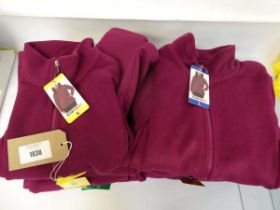 +VAT Approx. 10 ladies 32 degree heat fleece jackets