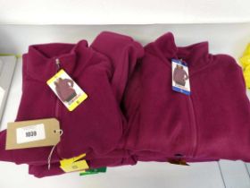 +VAT Approx. 10 ladies 32 degree heat fleece jackets