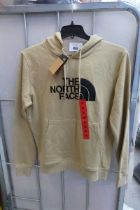 +VAT The North Face hooded jumper in khaki (size M)