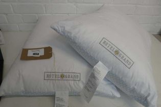 +VAT Pair of hotel grand reversible cooling bed pillows
