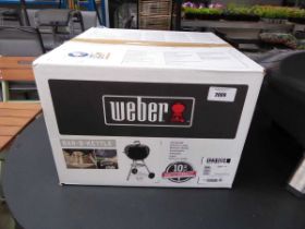 +VAT Boxed Weber charcoal BBQ
