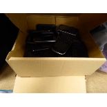+VAT Box of Blackberry phones and a box of Blackberry cases