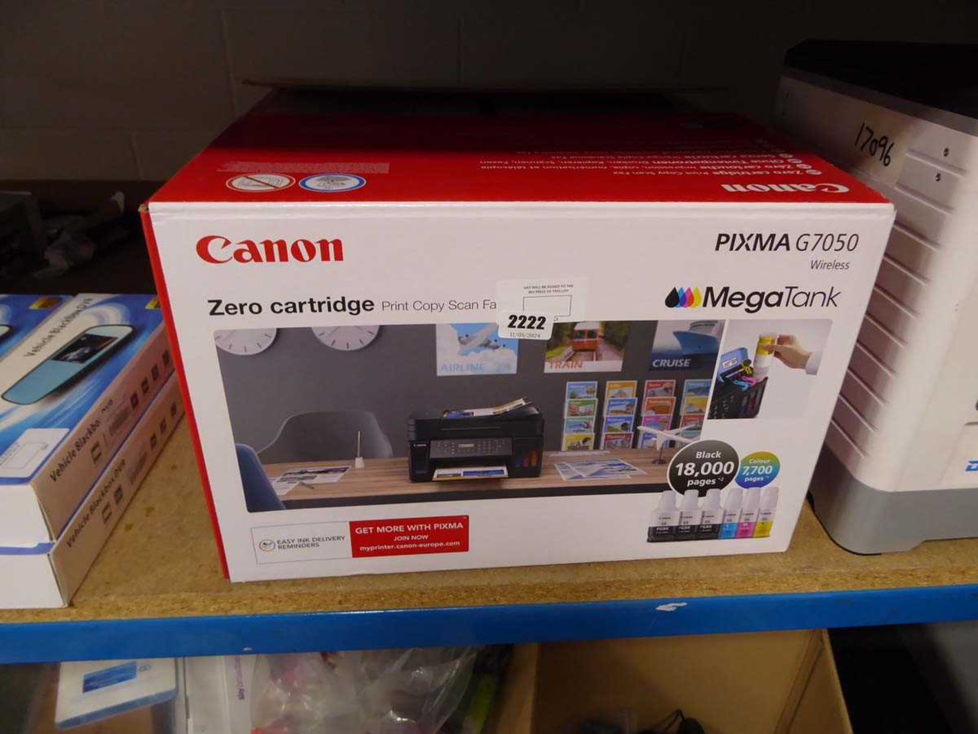 +VAT Canon Pixma G7050 Megatank printer