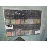 Selection of King Edward VII stamps
