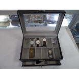 +VAT Display box containing 5 watches