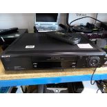 Sony video cassette recorder SLVE820 with remote