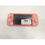 +VAT Nintendo Switch Lite 32GB Pink