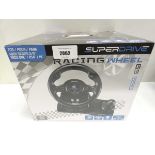 +VAT SuperDrive GS550 racing wheel for PS4 / Xbox One/X/S and PC