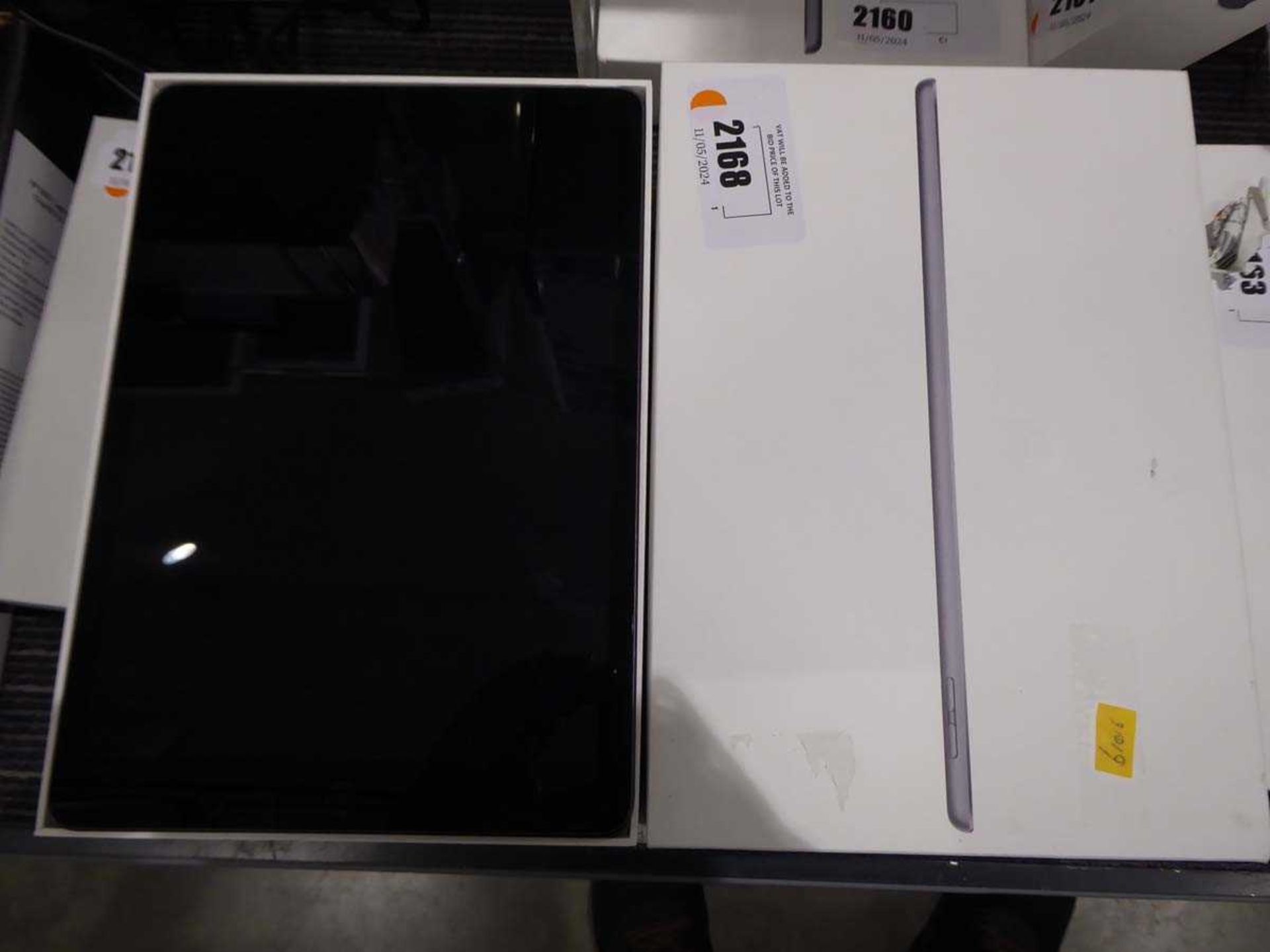 +VAT Apple iPad 10.2" model MK2K3B/A 9th generation 64GB in space grey & box