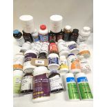 +VAT Assorted big tub enzyme, vitamin and mineral supplements